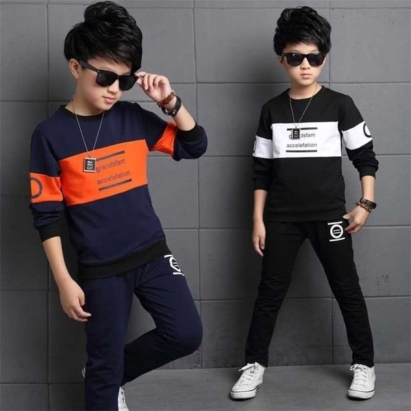 autumn boy clothes sport 2 pcs suit casual sweatshirts children sets girls fashion tracksuit kids boutique clothing 211111, Black
autumn boy clothes sport 2 pcs suit casual sweatshirts children sets girls fashion tracksuit kids boutique clothing 211111, Black