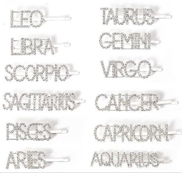 zodiac rhinestone pins crystal shiny rhinestones word letters clips 12 constellations diamond hair accessories, Slivery;white
zodiac rhinestone pins crystal shiny rhinestones word letters clips 12 constellations diamond hair accessories, Slivery;white
