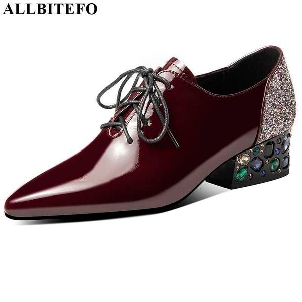 allbitefo fashion rhineston heel women high heel shoes full genuine leather high heels elegant pointed toe women heels 210611, Black
allbitefo fashion rhineston heel women high heel shoes full genuine leather high heels elegant pointed toe women heels 210611, Black