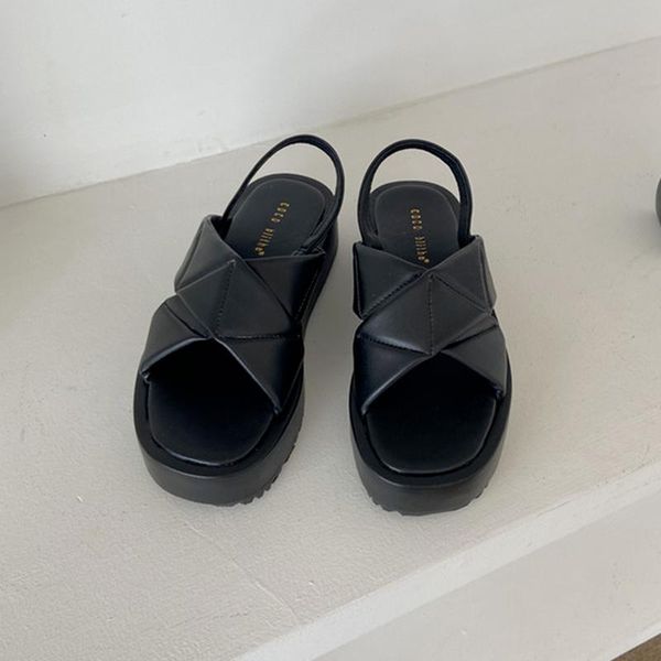 sandals brand women's shoes 2021 summer platform female word buckle fashion cross strap roman, Black
sandals brand women's shoes 2021 summer platform female word buckle fashion cross strap roman, Black