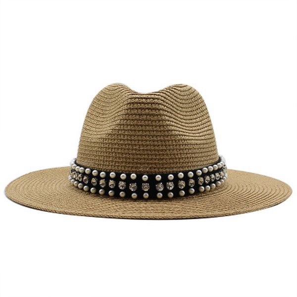 2021 new straw summer spring solid wid brim band belt women casual vintage sun protection white black men beach hats jl5l, Blue;gray
2021 new straw summer spring solid wid brim band belt women casual vintage sun protection white black men beach hats jl5l, Blue;gray