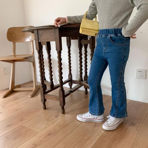 spring new arrival girl's trousers european and american style fashion jeans all-match long pants for cool cute baby girls, Blue
spring new arrival girl's trousers european and american style fashion jeans all-match long pants for cool cute baby girls, Blue
