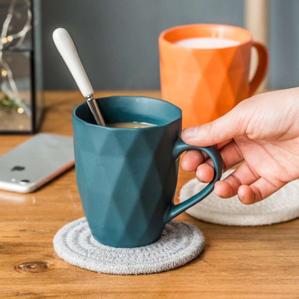 300ml simple ceramic cup creative coffee mug nordic style cup ceramic household with spoon couple cup
300ml simple ceramic cup creative coffee mug nordic style cup ceramic household with spoon couple cup