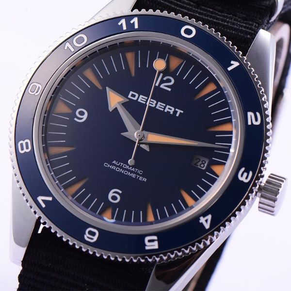 wristwatches 41mm debert black bay sapphire glass miyota rotating ceramic bezel automatic men's wristwatch, Slivery;brown
wristwatches 41mm debert black bay sapphire glass miyota rotating ceramic bezel automatic men's wristwatch, Slivery;brown