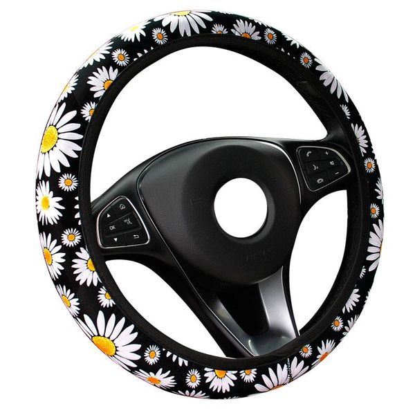 steering wheel covers 37-38cm girls black protector cover daisy flower autodecoration knitted universal car interior accessories
steering wheel covers 37-38cm girls black protector cover daisy flower autodecoration knitted universal car interior accessories
