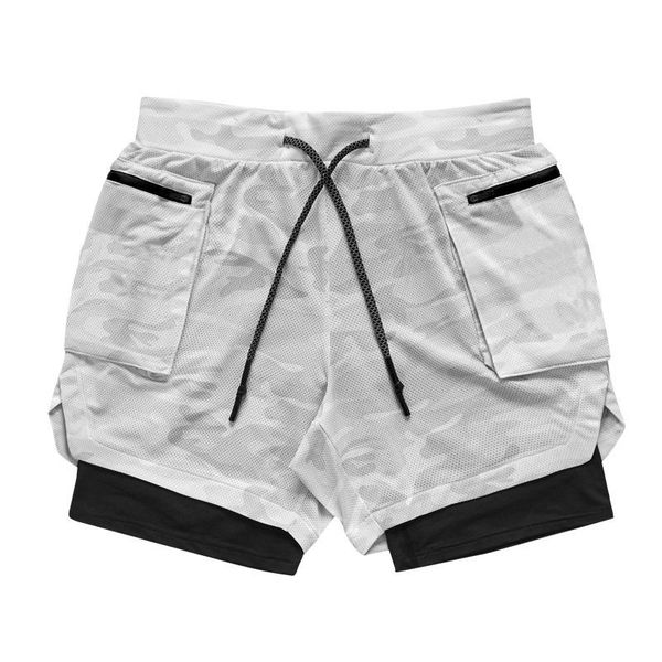 men's shorts running men 2 in 1 2021 gym camouflage sport fitness workout training tennis short pants, White;black
men's shorts running men 2 in 1 2021 gym camouflage sport fitness workout training tennis short pants, White;black