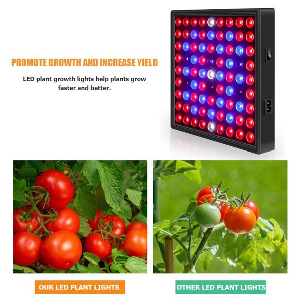 panel hydroponic lighting lamps 80w led plant grow light for greenhouse indoor plant growth lights lamp bulb
panel hydroponic lighting lamps 80w led plant grow light for greenhouse indoor plant growth lights lamp bulb
