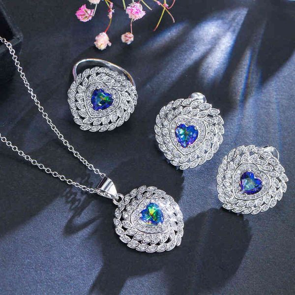 selling korean fashion peach zircon necklace earring full diamond heart chain, Black
selling korean fashion peach zircon necklace earring full diamond heart chain, Black