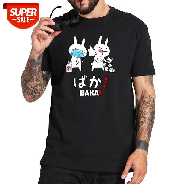 Baka T shirt Seniors Class of 2020 Quarantined T Shirt Pure Cotton Breathable Camisetas Japanese Cute Rabbit Slap Tshirt #lu5Q, White;black
Baka T shirt Seniors Class of 2020 Quarantined T Shirt Pure Cotton Breathable Camisetas Japanese Cute Rabbit Slap Tshirt #lu5Q, White;black