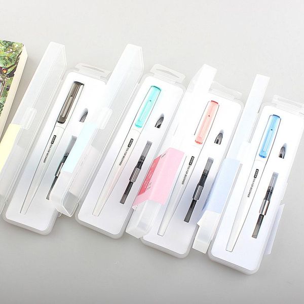 fountain pens 8166 4-color can be used for student writing tools gift business office stationery supplies box
fountain pens 8166 4-color can be used for student writing tools gift business office stationery supplies box