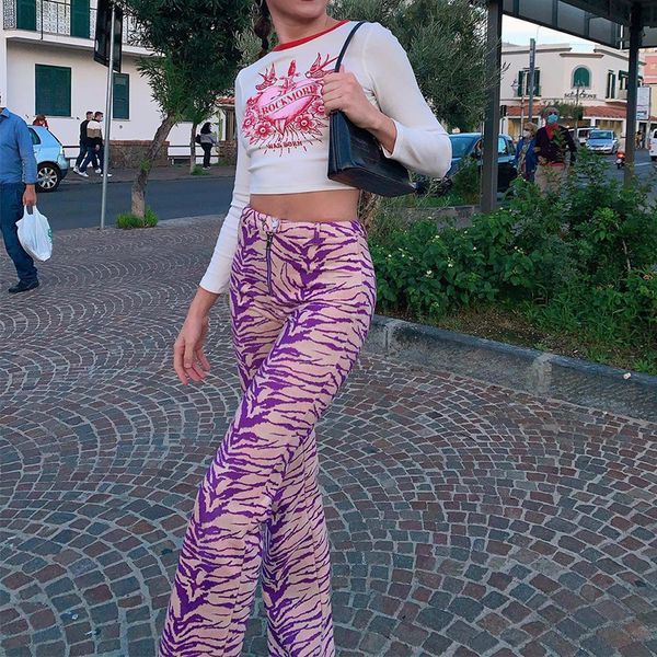 animal zebra print skinny long trousers ladies zipper y2k high waist pants capri fashion purple sweatpants streetwear, Black;white
animal zebra print skinny long trousers ladies zipper y2k high waist pants capri fashion purple sweatpants streetwear, Black;white