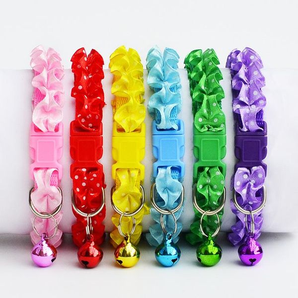 pet princess lace dog puppy cat collars dot pattern adjustable pet neck chain with bell collar for small dogs cat puppy
pet princess lace dog puppy cat collars dot pattern adjustable pet neck chain with bell collar for small dogs cat puppy