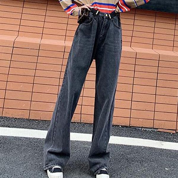 women's jeans mom woman vintage leisure loose casual slouchy wide leg denim pants high waisted boyfriend streetwear trousers, Blue
women's jeans mom woman vintage leisure loose casual slouchy wide leg denim pants high waisted boyfriend streetwear trousers, Blue