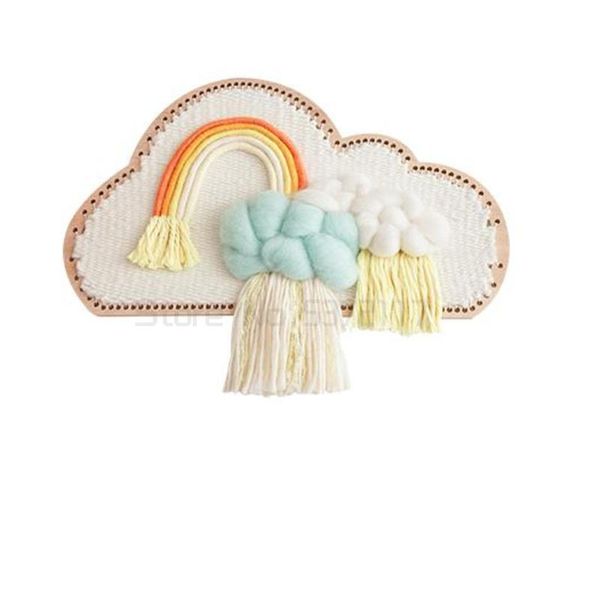 tapestries nordic hand woven tapestry diy material bag colorful cloud wall making wool painting
tapestries nordic hand woven tapestry diy material bag colorful cloud wall making wool painting