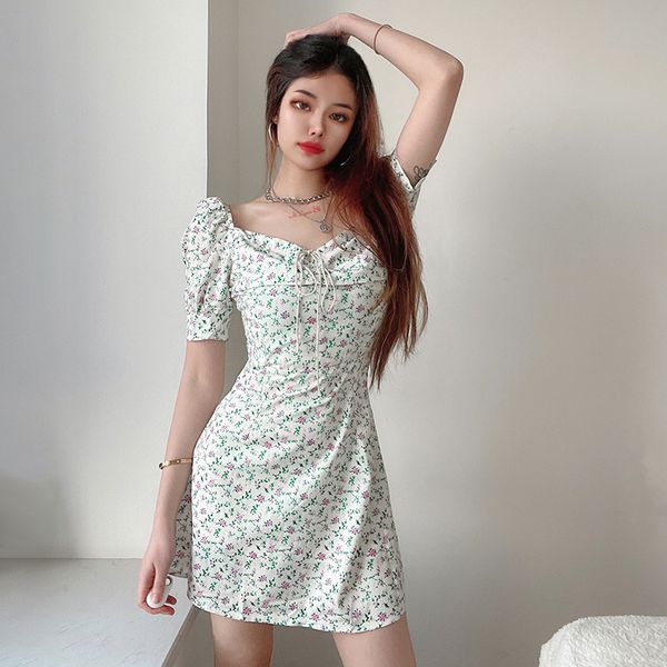 summer boho tie neck floral print mini dress women purple white elegant puff sleeve casual chiffon aline girls dresses 2021, Black;gray
summer boho tie neck floral print mini dress women purple white elegant puff sleeve casual chiffon aline girls dresses 2021, Black;gray