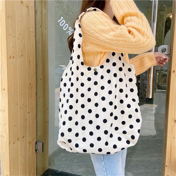 evening bags korean version polka dot handbag female student retro art canvas portable woman shoulder bag
evening bags korean version polka dot handbag female student retro art canvas portable woman shoulder bag