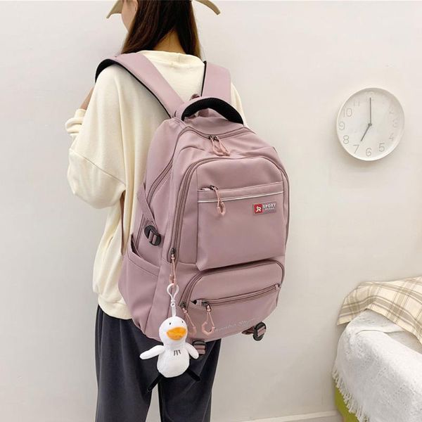 backpack yixiao fashion women men trend casual female student college school bags male outdoor travel large capacity backpacks
backpack yixiao fashion women men trend casual female student college school bags male outdoor travel large capacity backpacks