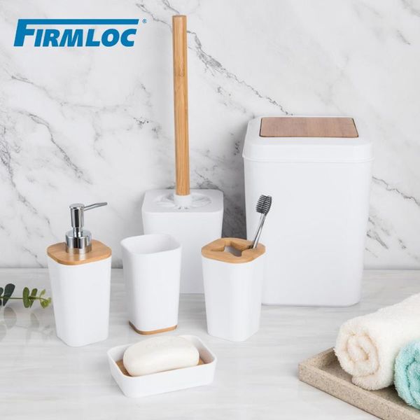 bath accessory set firmloc 6 pieces plastic bathroom accessories toothbrush holder toothpaste dispenser case soap box toilet shower storage
bath accessory set firmloc 6 pieces plastic bathroom accessories toothbrush holder toothpaste dispenser case soap box toilet shower storage
