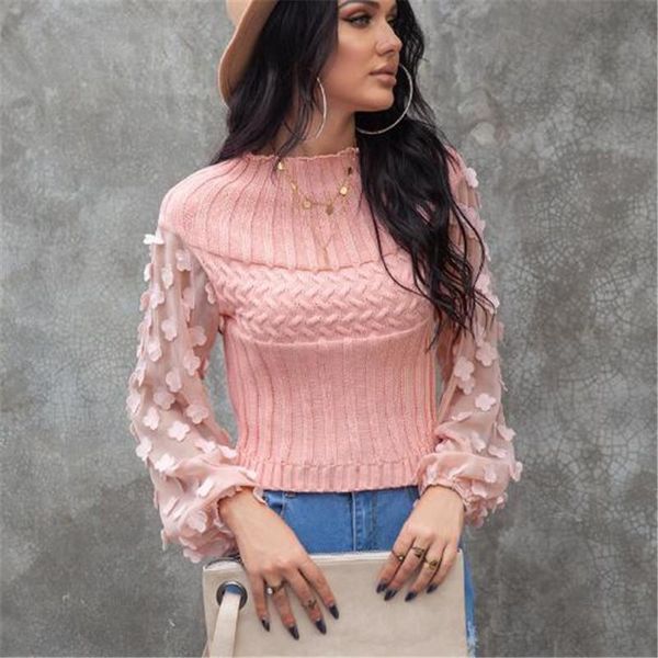 women's sweaters autumn winter sweater round neck petal puff sleeve slim for holiday dating travelling party shopping, White;black
women's sweaters autumn winter sweater round neck petal puff sleeve slim for holiday dating travelling party shopping, White;black