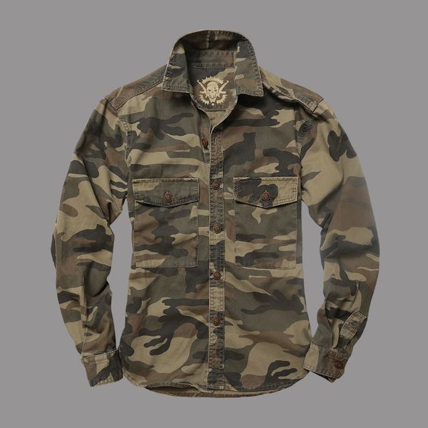 designers men outdoor camouflage military uniform shirt breathable wear-resistant cotton cargo shirt climbing traning hunting army clot, Black;brown
designers men outdoor camouflage military uniform shirt breathable wear-resistant cotton cargo shirt climbing traning hunting army clot, Black;brown