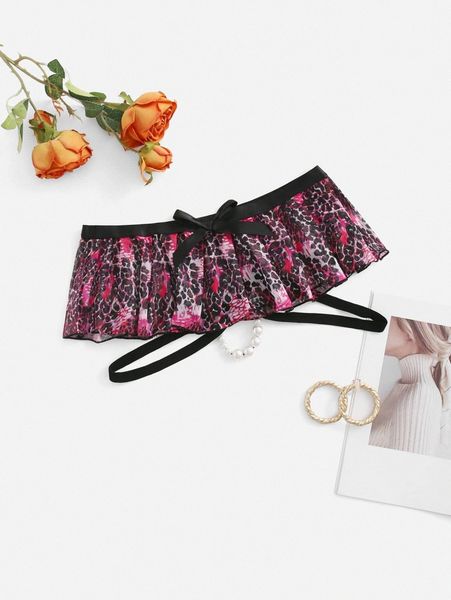 plus leopard crotchless panty z38c#, Black;white
plus leopard crotchless panty z38c#, Black;white