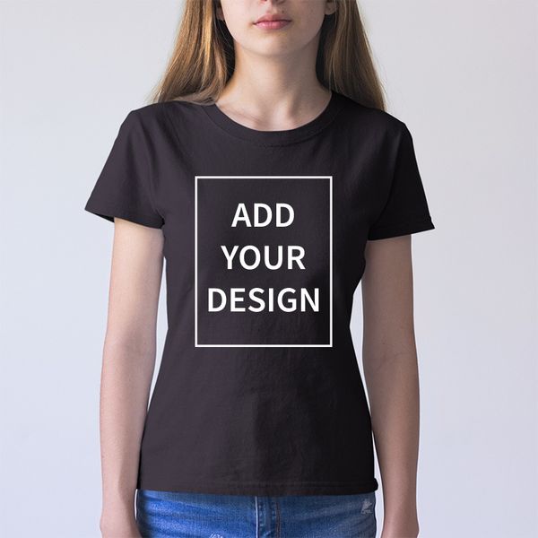 eu size custom t shirt female add your own design print the text picture women 100% cotton t-shirt c0220, White
eu size custom t shirt female add your own design print the text picture women 100% cotton t-shirt c0220, White