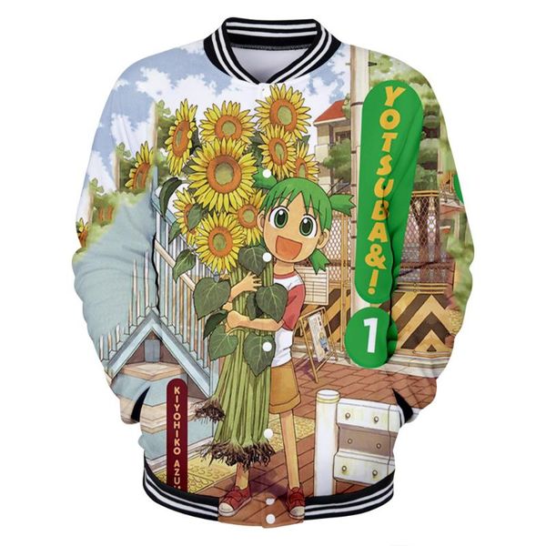 men's hoodies & sweatshirts yotsubato 3d print autumn winter holiday men/women streetwear baseball uniform hip hop punk style, Black
men's hoodies & sweatshirts yotsubato 3d print autumn winter holiday men/women streetwear baseball uniform hip hop punk style, Black