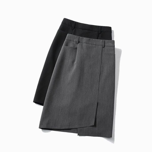 skirts women 2021 spring autumn chic high waist split a-line midi slim office lady elegant fashion mujer faldas g31, Black
skirts women 2021 spring autumn chic high waist split a-line midi slim office lady elegant fashion mujer faldas g31, Black