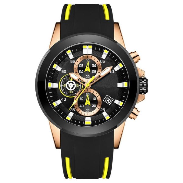 wristwatches ports watch men's waterproof quartz multifunctional luxury stainless steel fashion & casual 2021, Slivery;brown
wristwatches ports watch men's waterproof quartz multifunctional luxury stainless steel fashion & casual 2021, Slivery;brown