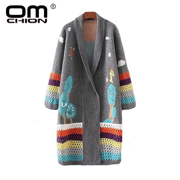 omchion casaco feminino autumn patchwork long cardigan women casual knitted loose long korean sweater coat jumper ls64 y190830, White;black
omchion casaco feminino autumn patchwork long cardigan women casual knitted loose long korean sweater coat jumper ls64 y190830, White;black