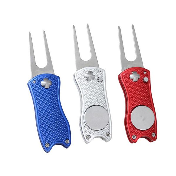 golf training aids all metal stainless steel foldable divot repair tool marker pitch fork putting green kit golfer accessory (
golf training aids all metal stainless steel foldable divot repair tool marker pitch fork putting green kit golfer accessory (