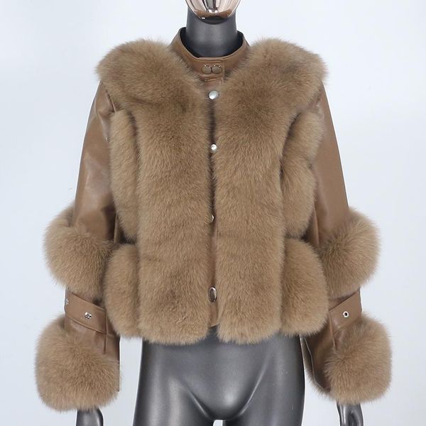 women's fur & faux 2021 real coat winter jacket women natural raccoon genuine leather outerwear detachable streetwear locomotive fluffy, Black
women's fur & faux 2021 real coat winter jacket women natural raccoon genuine leather outerwear detachable streetwear locomotive fluffy, Black
