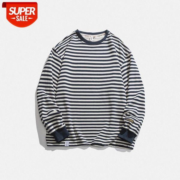 college style couple loose striped sweater ulzzang retro sea soul sweatshirt #8c5v, Black
college style couple loose striped sweater ulzzang retro sea soul sweatshirt #8c5v, Black