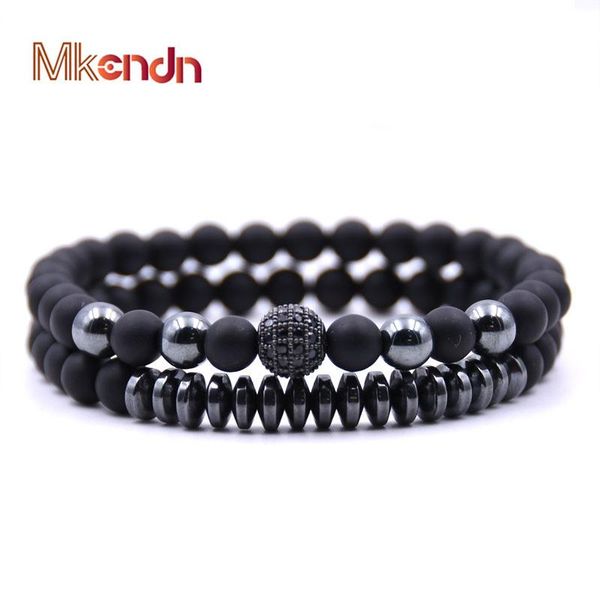 charm bracelets mkendn 2021 brand fashion pave cz men bracelet 6mm stone beads with hematite bead diy for jewelry gift, Golden;silver
charm bracelets mkendn 2021 brand fashion pave cz men bracelet 6mm stone beads with hematite bead diy for jewelry gift, Golden;silver