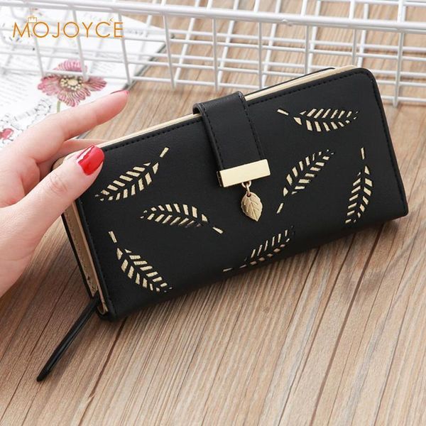 fashion women women's wallets gold hollow leaves pouch handbag long money card tas holder, Red;black
fashion women women's wallets gold hollow leaves pouch handbag long money card tas holder, Red;black
