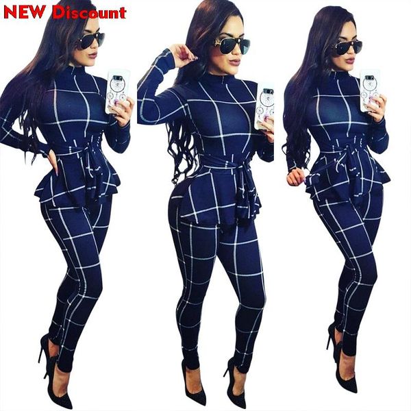 women's jumpsuits & rompers ruffles waist black body long sleeve plaid skinny pants bodycon playsuits elegant woman ceremony suits, Black;white
women's jumpsuits & rompers ruffles waist black body long sleeve plaid skinny pants bodycon playsuits elegant woman ceremony suits, Black;white