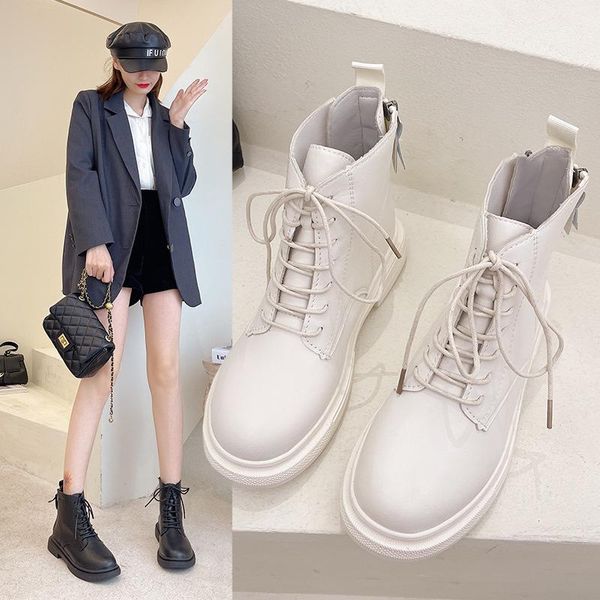 boots casual short 2021 autumn and winter female plus cashmere double motorcycle fashion single, Black
boots casual short 2021 autumn and winter female plus cashmere double motorcycle fashion single, Black