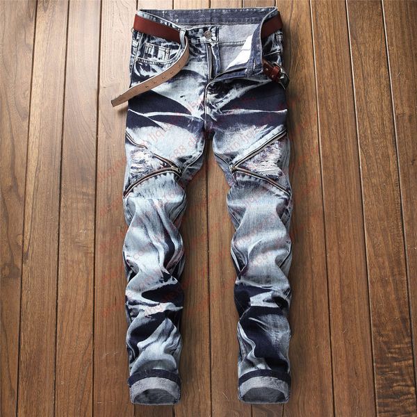 mens jeans slim fit high street knee zip design retro color casual fashion urban stretwear jeans for men, Blue
mens jeans slim fit high street knee zip design retro color casual fashion urban stretwear jeans for men, Blue