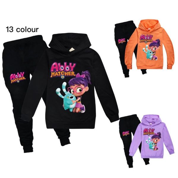 clothing sets hoodie abby hatcher fashion girl graphic anime street boy casual cartoon pullover + trousers 2pcs set kids clothes, White
clothing sets hoodie abby hatcher fashion girl graphic anime street boy casual cartoon pullover + trousers 2pcs set kids clothes, White