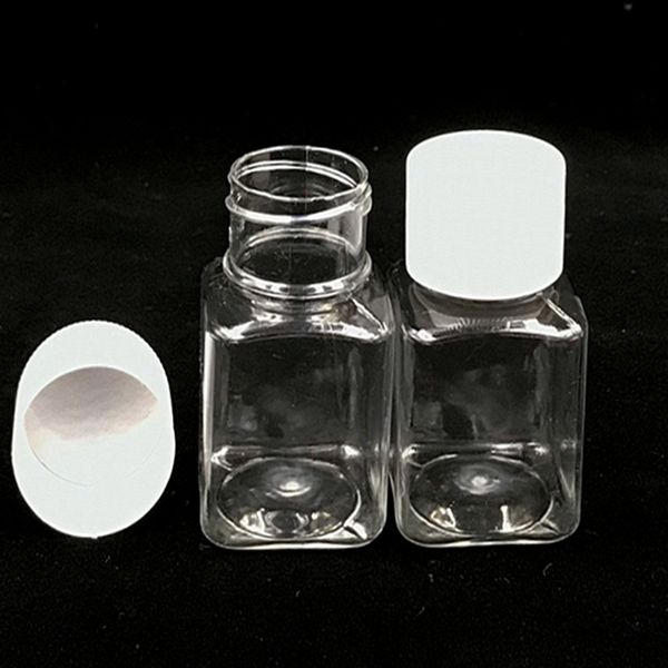 100pcs/lot fast shipping 30ml plastic bottle transparent 30g empty square pet sample packaging bottles container
100pcs/lot fast shipping 30ml plastic bottle transparent 30g empty square pet sample packaging bottles container
