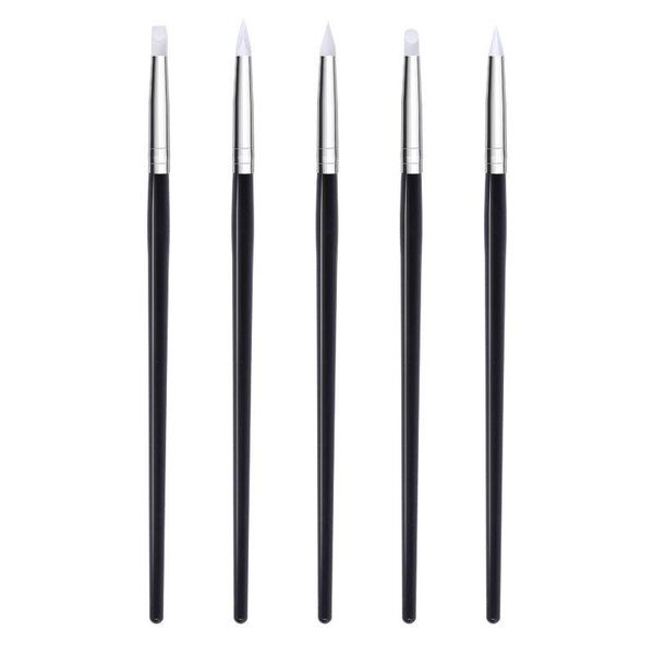 nail brushes 5pcs art silicone brush sculpture pen 3d carving glitter powder uv gel polish manicure tips dotting set, Yellow
nail brushes 5pcs art silicone brush sculpture pen 3d carving glitter powder uv gel polish manicure tips dotting set, Yellow