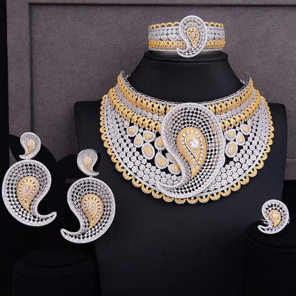 earrings & necklace larrauri luxury climber flower women nigerian bridal naija bride cubic zirconia dubai 4pcs jewelry set jewellery, Silver
earrings & necklace larrauri luxury climber flower women nigerian bridal naija bride cubic zirconia dubai 4pcs jewelry set jewellery, Silver