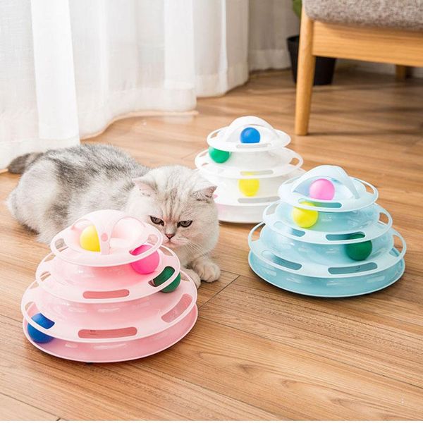 cat toys toy tower track pet three levels funny playing kitten training amusement ball interactive puppy products
cat toys toy tower track pet three levels funny playing kitten training amusement ball interactive puppy products
