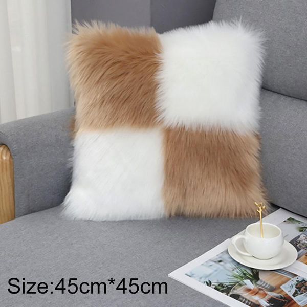 chair covers four grid two-color imitation wool pillowcase modern and simple livingroom bedroom sofa cushion plush home decoration
chair covers four grid two-color imitation wool pillowcase modern and simple livingroom bedroom sofa cushion plush home decoration