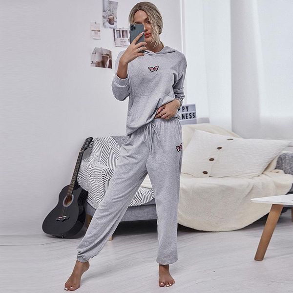 women's two piece pants hoodies 2 sets womens outfits autumn winter casual butterfly pullover hooded sweatshirt and home sweatpants sui, White
women's two piece pants hoodies 2 sets womens outfits autumn winter casual butterfly pullover hooded sweatshirt and home sweatpants sui, White