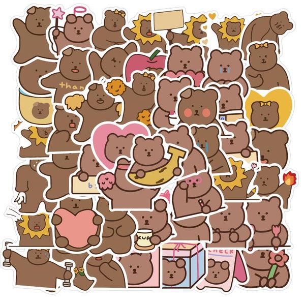 gift wrap 50pcs ins cute bear decorative stickers waterproof scrapbook sticker for diy handbook luggage skateboard scrapbooking decoration
gift wrap 50pcs ins cute bear decorative stickers waterproof scrapbook sticker for diy handbook luggage skateboard scrapbooking decoration