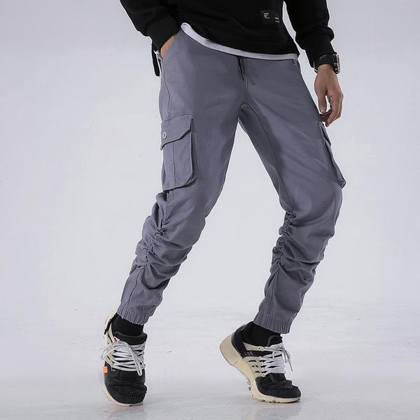 autumn new hip hop joggers men casual slim cotton elastic sweatpants pleats designer streetwear harem pants men, Black
autumn new hip hop joggers men casual slim cotton elastic sweatpants pleats designer streetwear harem pants men, Black