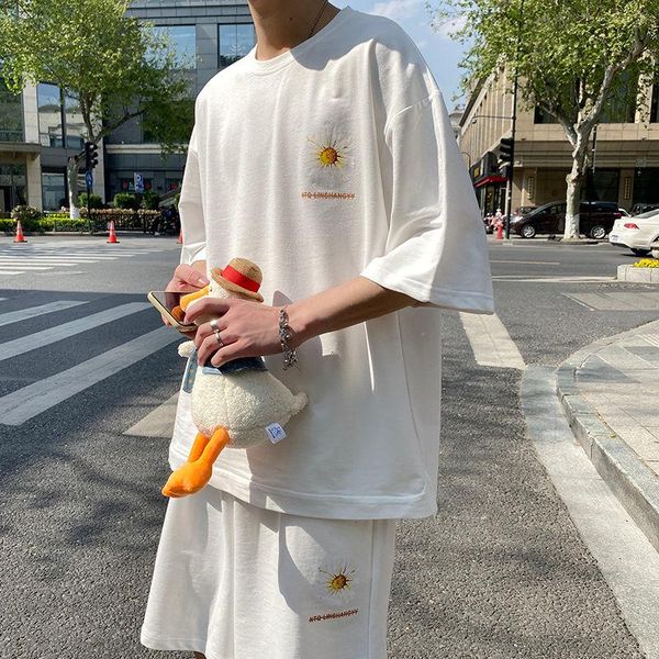 men's tracksuits 2021 t-shirt+shorts summer youth short sleeves sports suit male clothes loose leisure fashion tracksuit men set -2xl, Gray
men's tracksuits 2021 t-shirt+shorts summer youth short sleeves sports suit male clothes loose leisure fashion tracksuit men set -2xl, Gray