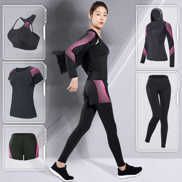 yoga outfits 5pcs/set sports suits womens printed set gym outfit running sportswear quick dry elastic outdoor fitness workout clothing1, White;red
yoga outfits 5pcs/set sports suits womens printed set gym outfit running sportswear quick dry elastic outdoor fitness workout clothing1, White;red