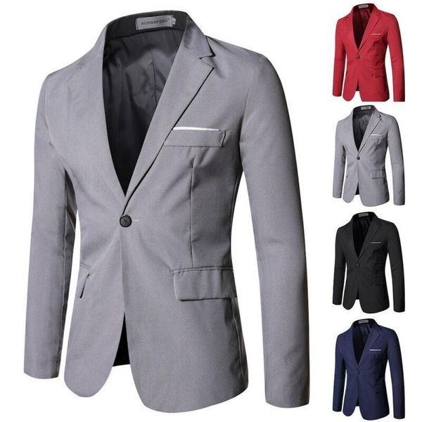 men's suits & blazers one button smart business formal 2021 fashion male wedding party blazer autumn winter coat men, White;black
men's suits & blazers one button smart business formal 2021 fashion male wedding party blazer autumn winter coat men, White;black